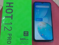 INFINIX HOT 12 PRO RAM 8 /12 gb mulus no minus lengkap